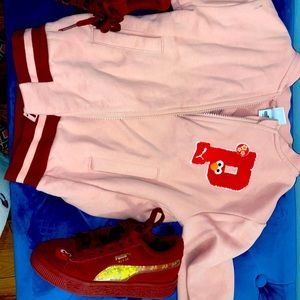 Elmo puma jacket&sneakers
